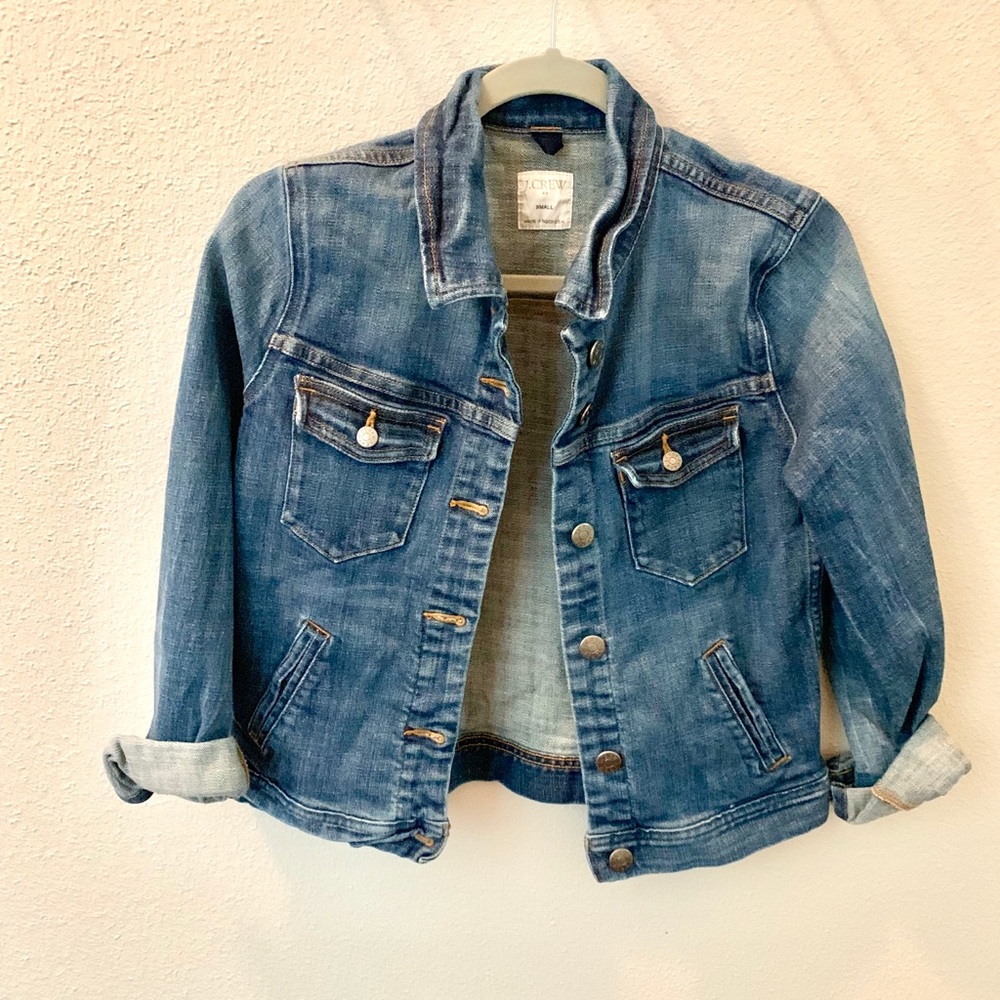 JCREW lightweight denim jacket SZ Small